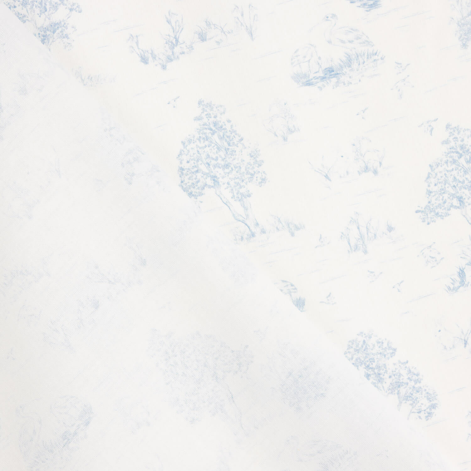 Popeline de coton Blue Countryside - Ribes y Casals
