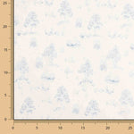 Popeline de coton Blue Countryside - Ribes y Casals