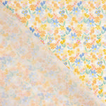 Popeline de coton Honey Blue Meadow - Ribes y Casals