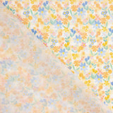 Popeline de coton Honey Blue Meadow - Ribes y Casals