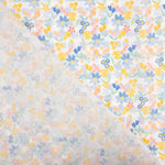 Popeline de coton Blue y Honey Garden - Ribes y Casals