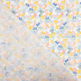 Popeline de coton Blue y Honey Garden - Ribes y Casals