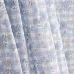 Popeline de coton Blue Cottage Meadow - Ribes y Casals