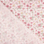 Popeline de coton Pink Cottage Meadow - Ribes y Casals