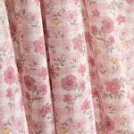 Popeline de coton Pink Cottage Meadow - Ribes y Casals