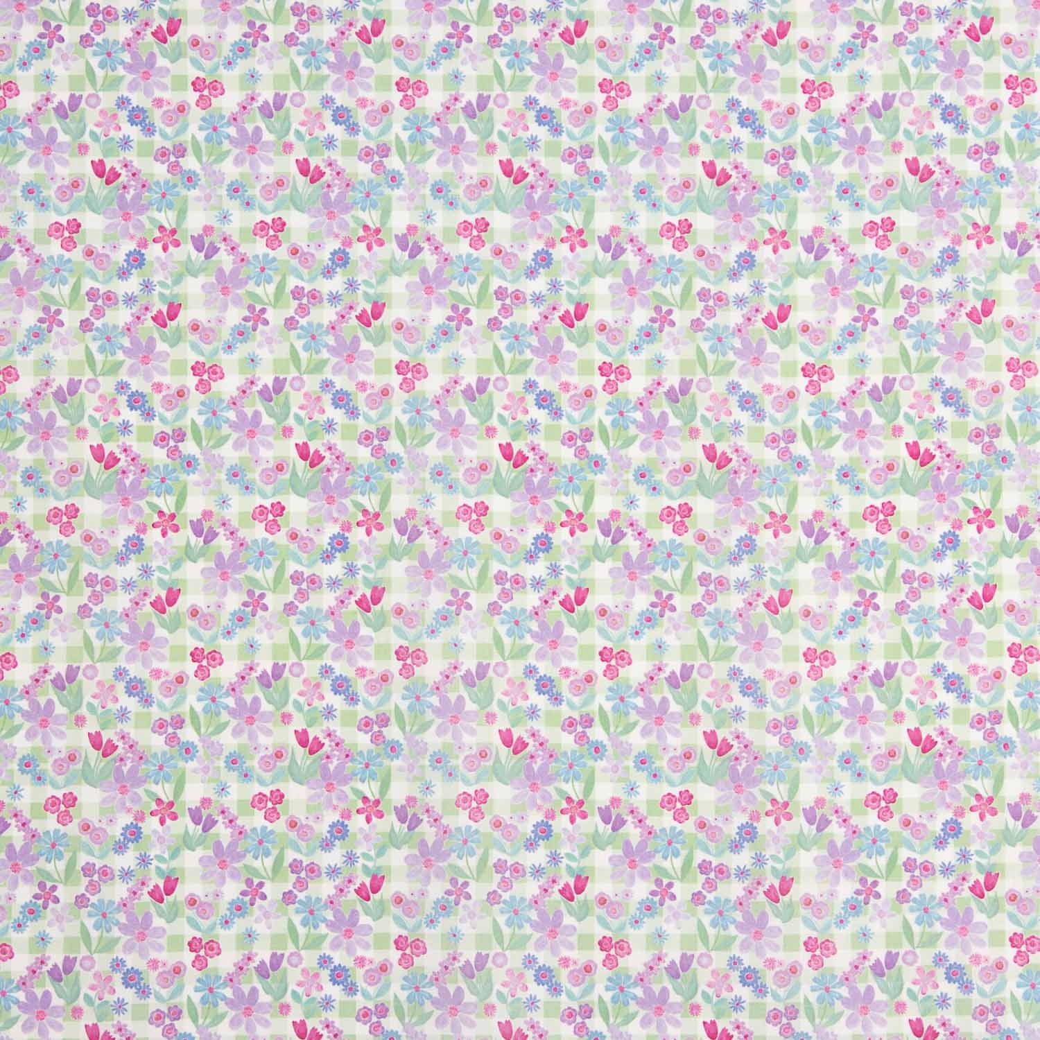 Popeline de coton Lavender Meadow - Ribes y Casals