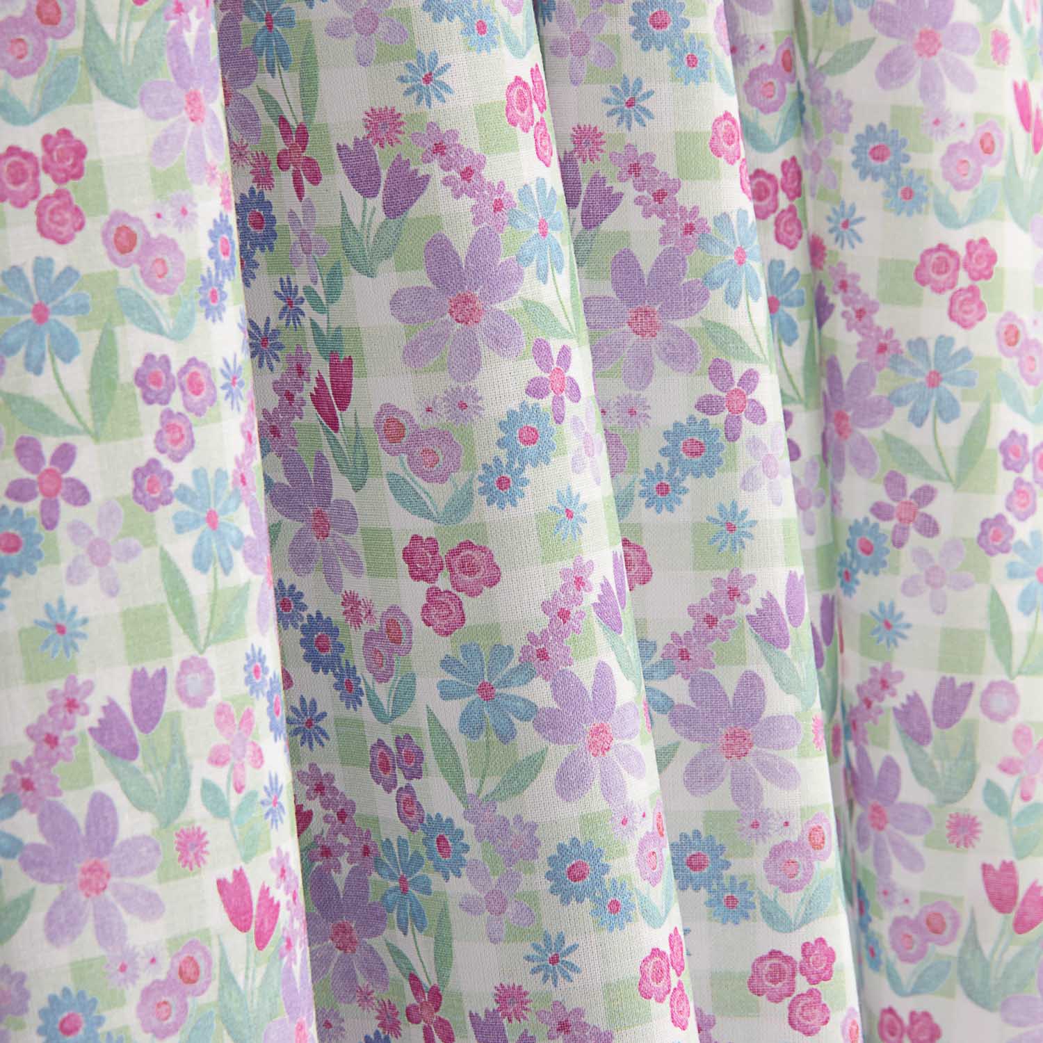 Popeline de coton Lavender Meadow - Ribes y Casals