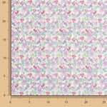 Popeline de coton Lavender Meadow - Ribes y Casals