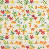 Popeline de coton Aloha Paradise Sun - Ribes y Casals