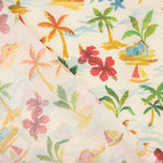Popeline de coton Aloha Paradise Sun - Ribes y Casals