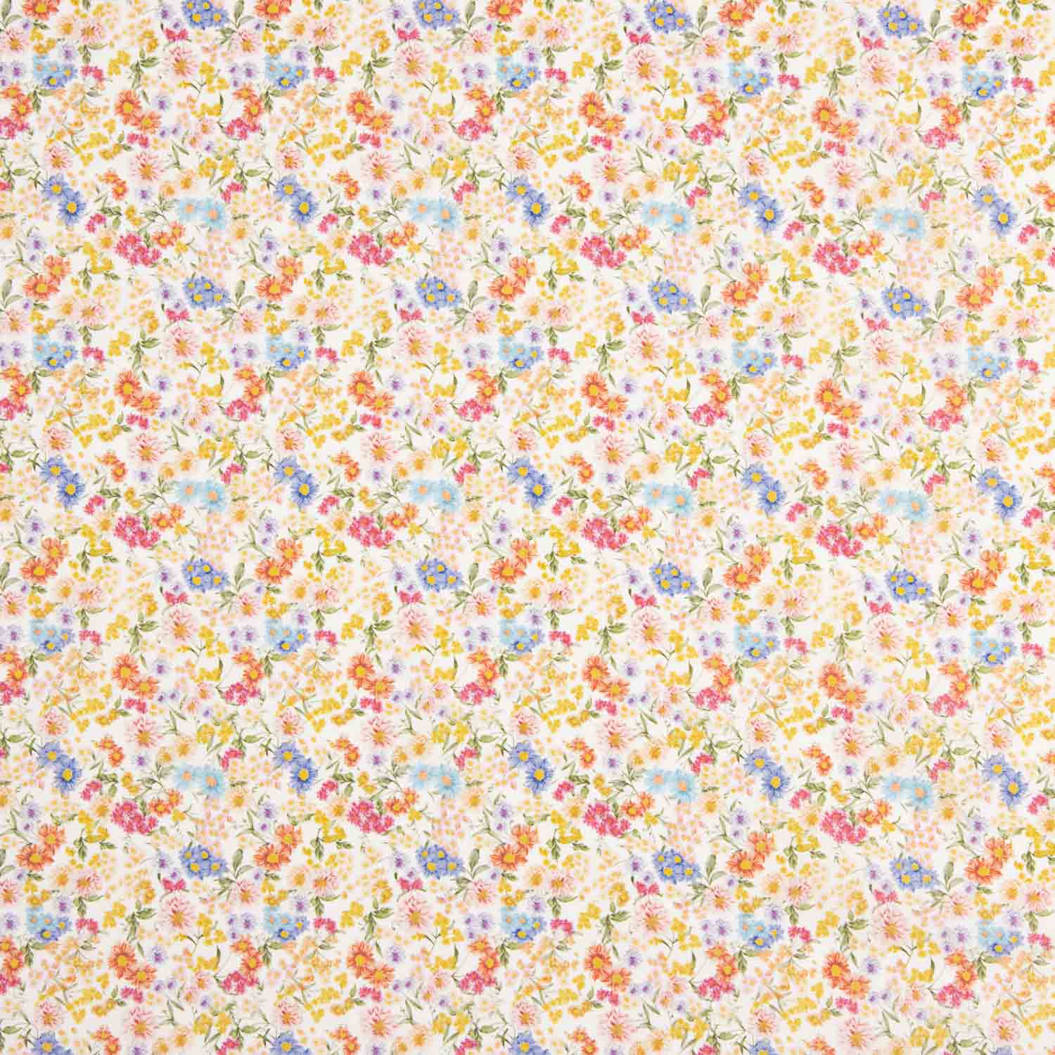 Popeline de coton Wild Bloom Garden - Ribes y Casals