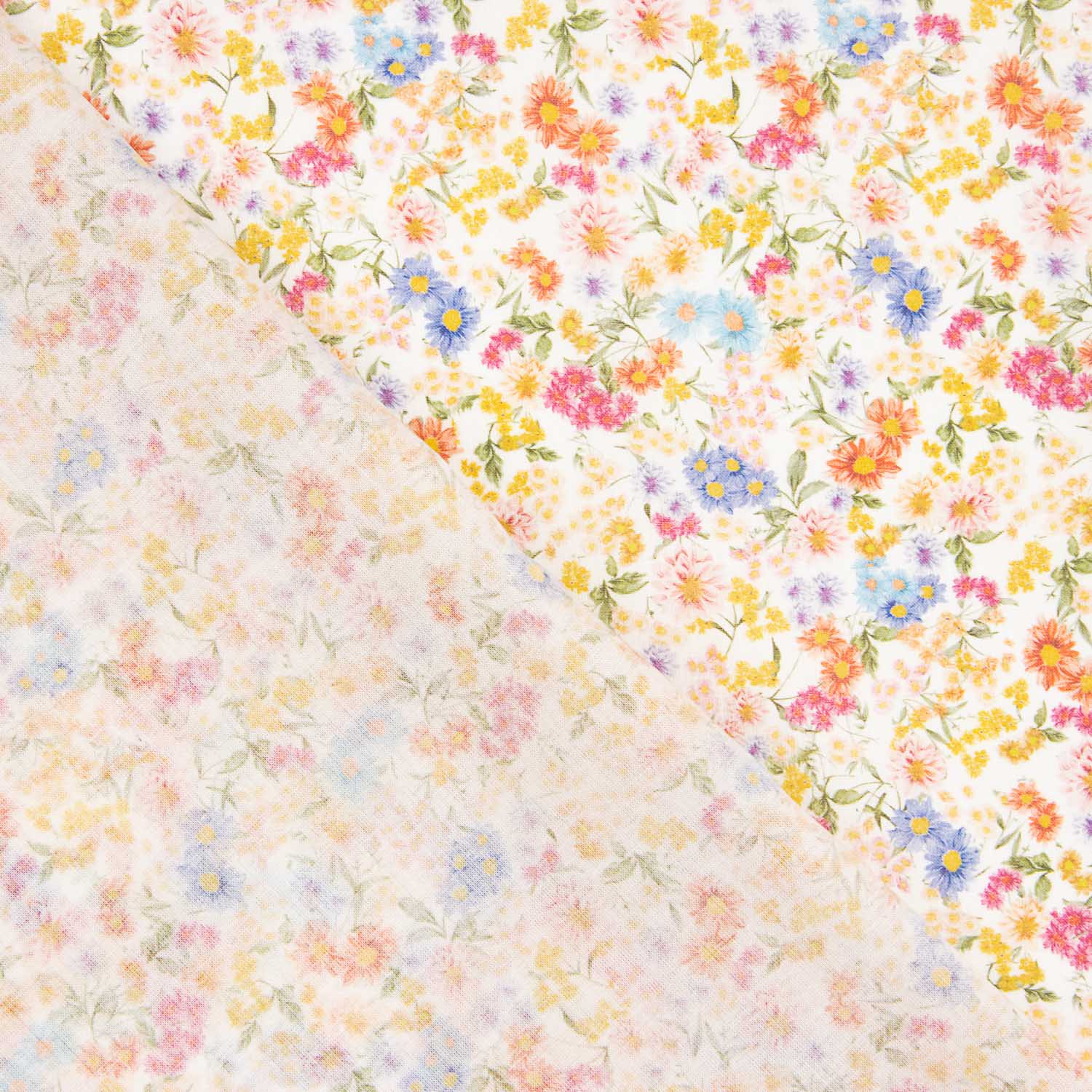Popeline de coton Wild Bloom Garden - Ribes y Casals