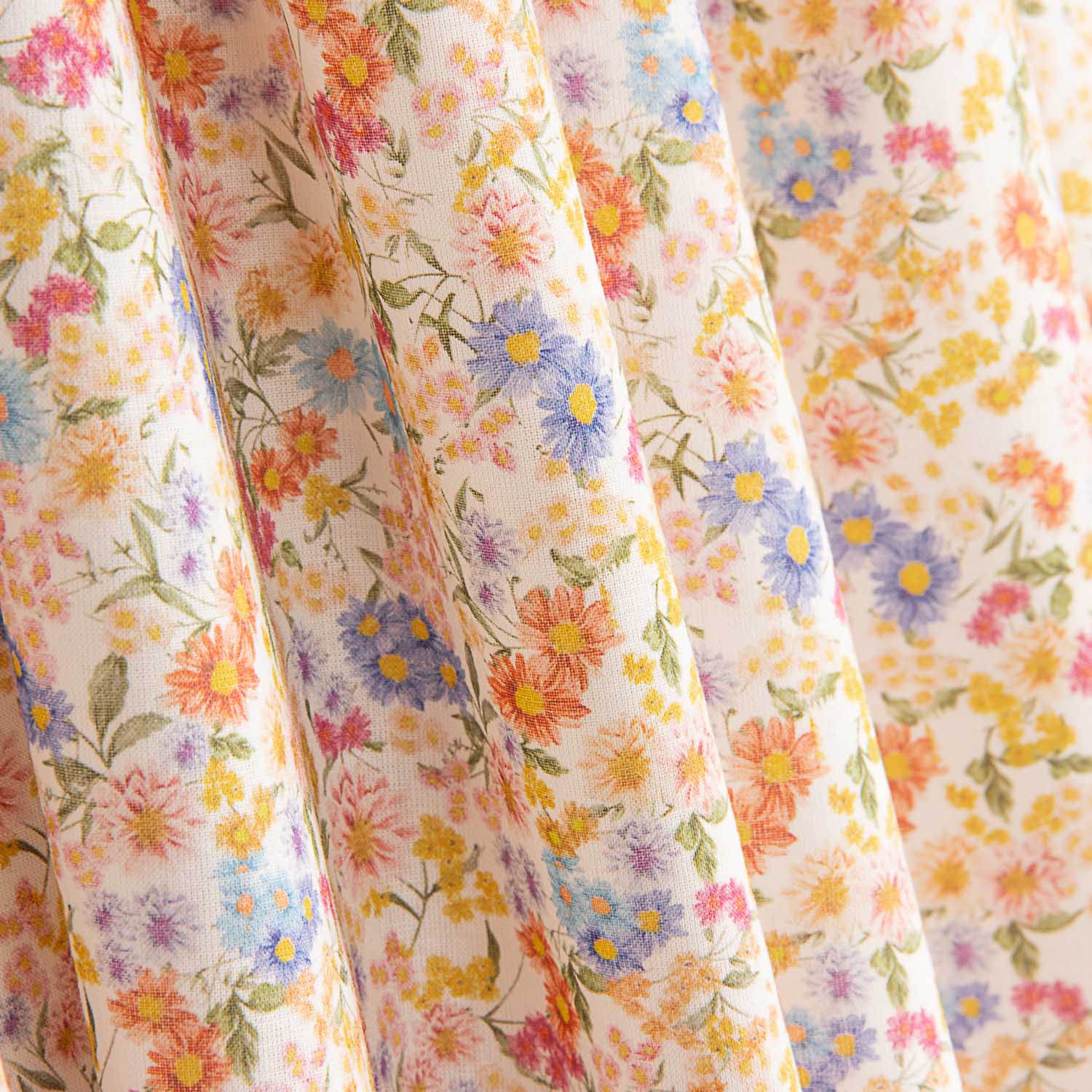 Popeline de coton Wild Bloom Garden - Ribes y Casals