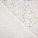 Popeline de coton Vintage Lavender Garden - Ribes y Casals