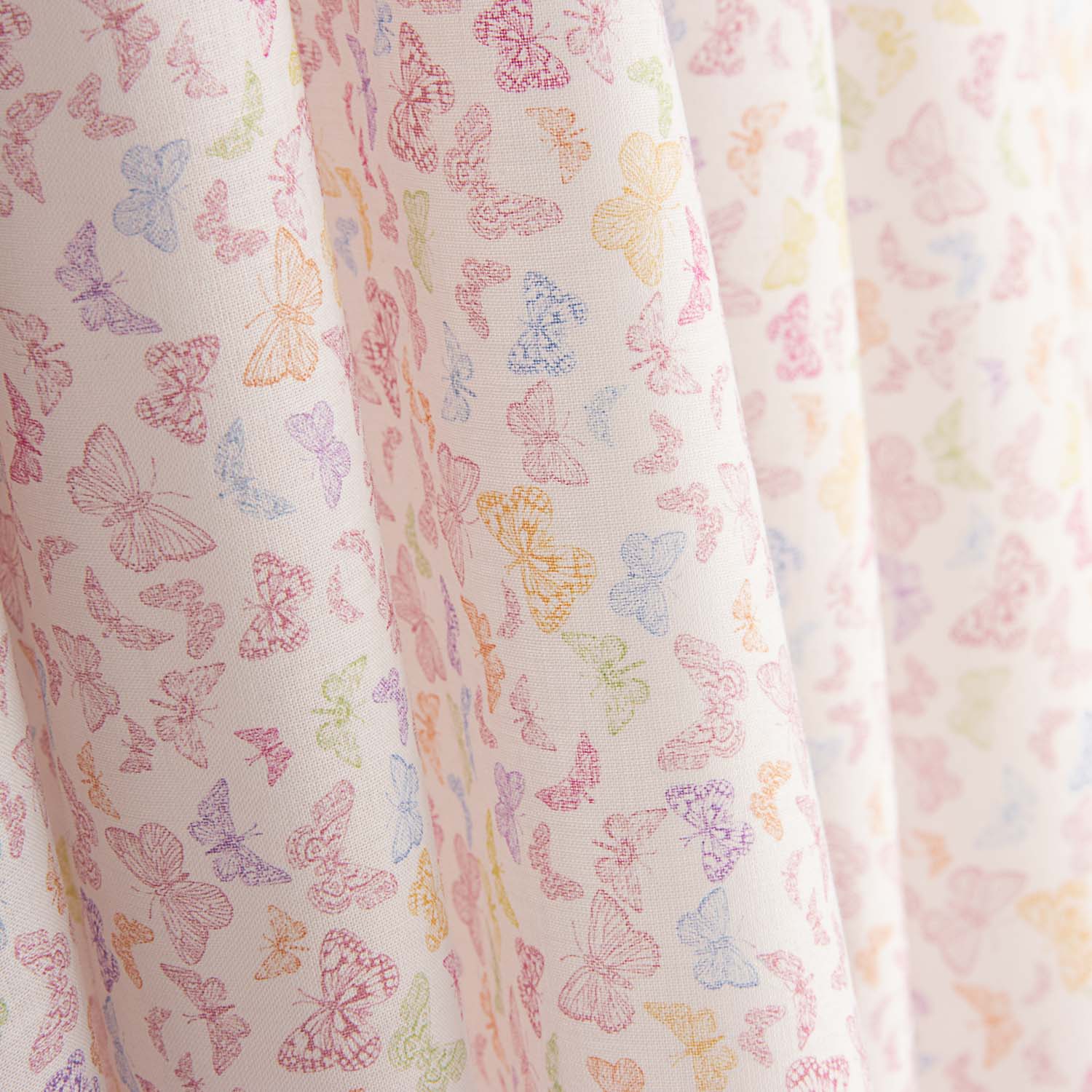 Popeline de coton Butterfly Garden - Ribes y Casals