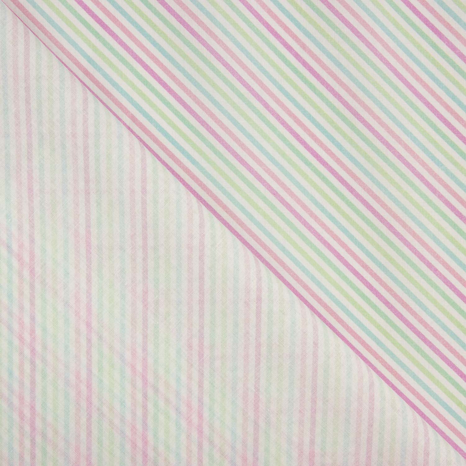 Popeline de coton Candy Stripes - Ribes y Casals