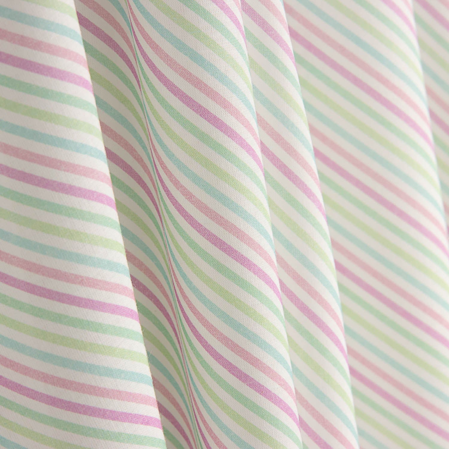 Popeline de coton Candy Stripes - Ribes y Casals