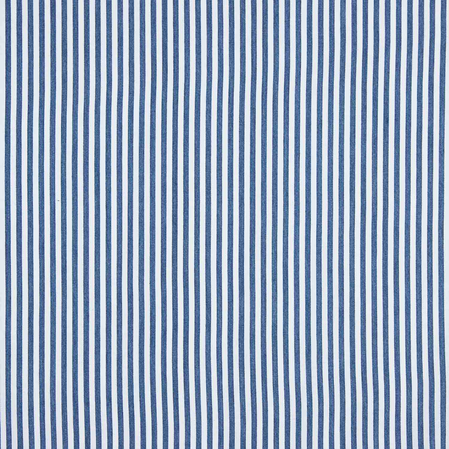 Sarga Fina Coton Rayures Bleu Marine - Ribes y Casals