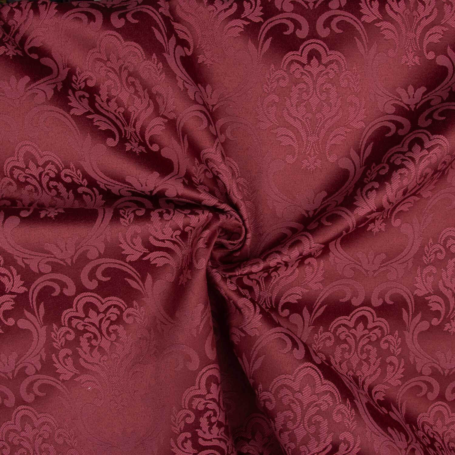 Toile jacquard Pompeya Bordeaux - Ribes y Casals