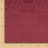 Toile jacquard Pompeya Bordeaux - Ribes y Casals