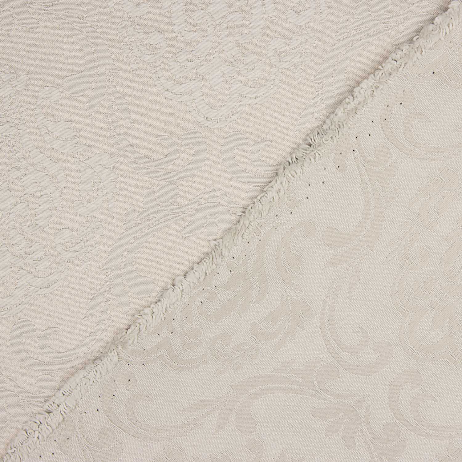 Toile jacquard Pompeya Gris Chaud - Ribes y Casals