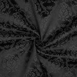 Toile jacquard Pompeya Noir - Ribes y Casals