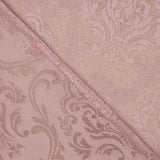 Toile jacquard Pompeya Rose Rhubarbe - Ribes y Casals