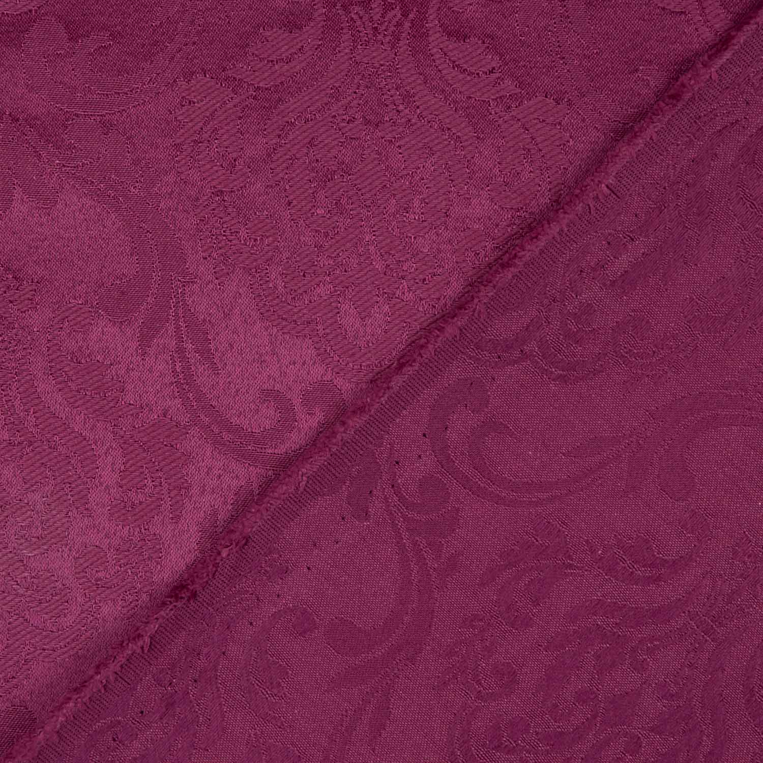 Toile jacquard Pompeya Cerise - Ribes y Casals