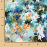 Chutes de viscose à imprimé floral artistique - Différentes dimensions x largeur de 140 cm - Ribes y Casals