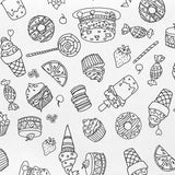 Toile Sweets à colorier - Ribes y Casals