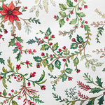 Guirlandes florales de Noël résinées antitache - Ribes y Casals