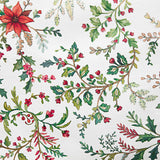Guirlandes florales de Noël résinées antitache - Ribes y Casals
