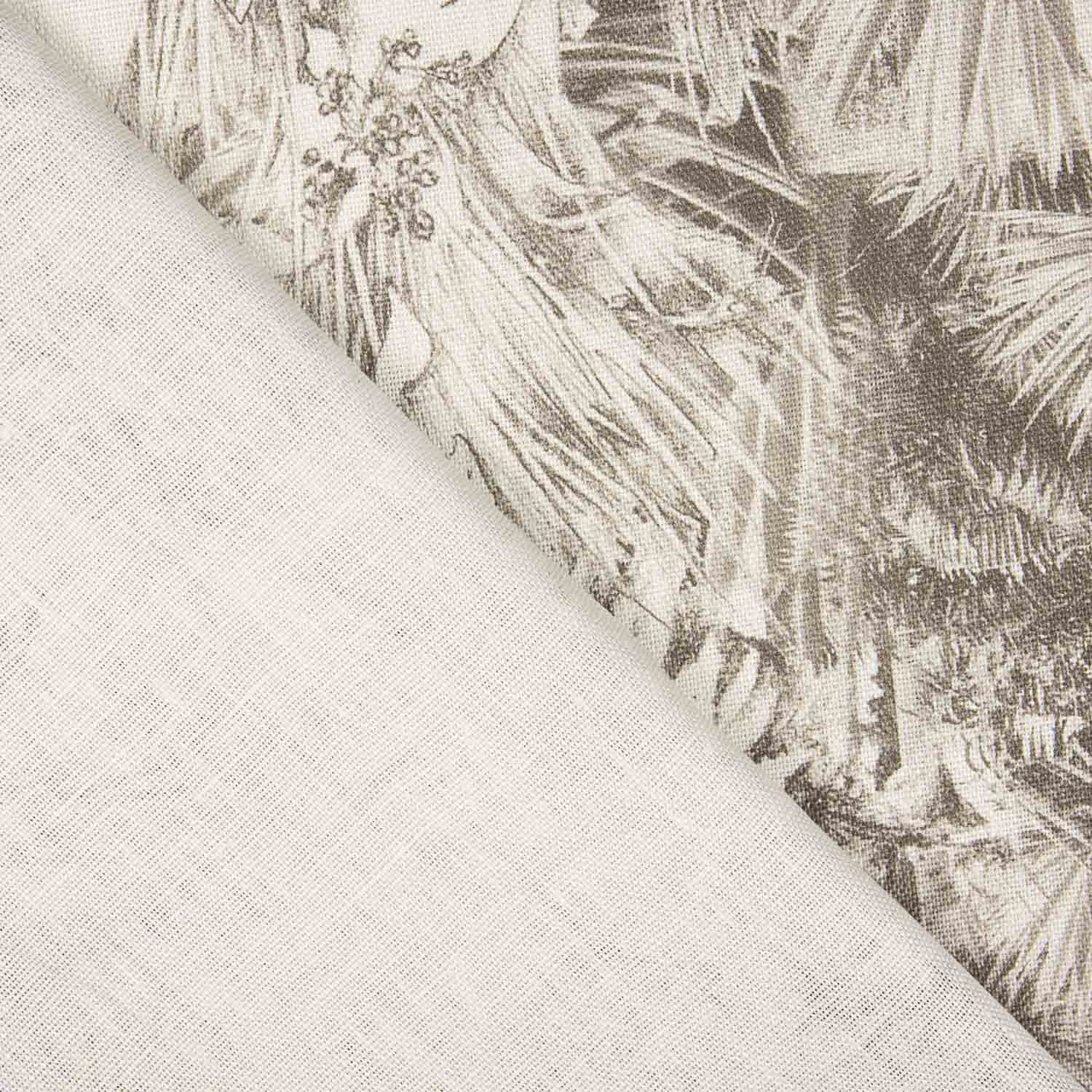 Lin imprimé Jungle Beige - Ribes y Casals
