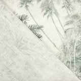 Lin imprimé Jungle verte - Ribes y Casals