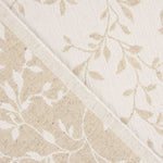 Jacquard d'intérieur réversible Feuilles Beige - Ribes y Casals