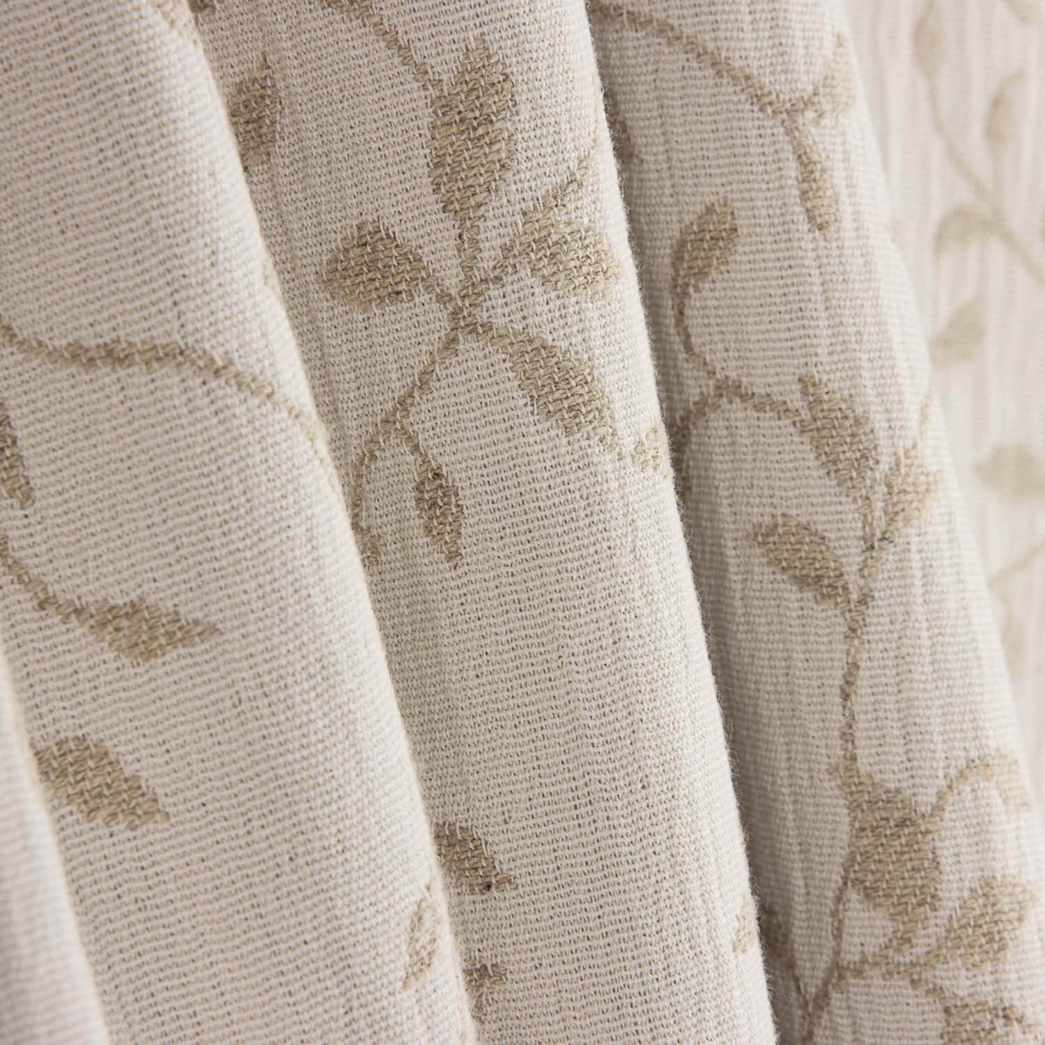 Jacquard d'intérieur réversible Feuilles Beige - Ribes y Casals