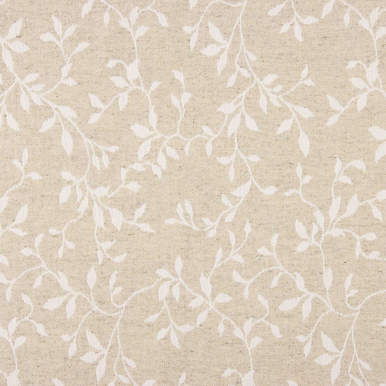 Jacquard d'intérieur réversible Feuilles Beige - Ribes y Casals