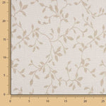 Jacquard d'intérieur réversible Feuilles Beige - Ribes y Casals