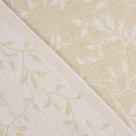 Jacquard d'intérieur réversible blanc et naturel avec lin - Ribes y Casals