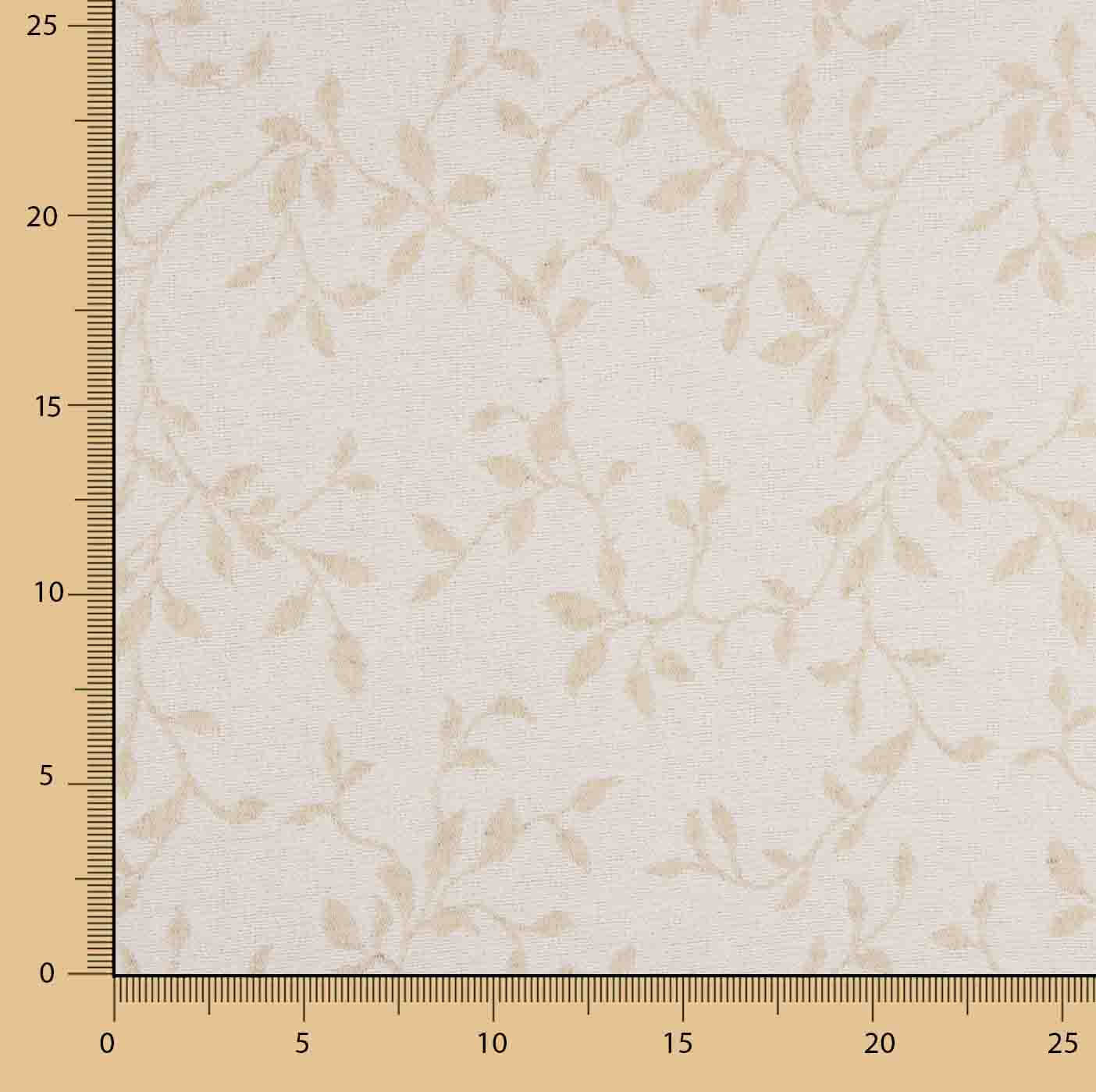 Jacquard d'intérieur réversible blanc et naturel avec lin - Ribes y Casals