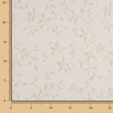 Jacquard d'intérieur réversible blanc et naturel avec lin - Ribes y Casals