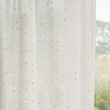 Voilage Plumeti multicolore tons chauds - Ribes y Casals