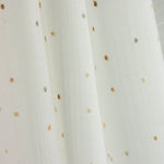 Voilage Plumeti multicolore tons chauds - Ribes y Casals