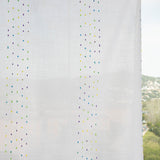 Rideau Plumeti à franges multicolores été - Ribes y Casals