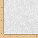 Brokat blanc imprimé floral en relief - Ribes y Casals
