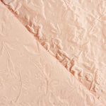 Brokat rose doux imprimé floral en relief - Ribes y Casals