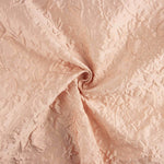 Brokat rose doux imprimé floral en relief - Ribes y Casals