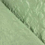 Brokat vert à motif imprimé floral en relief - Ribes y Casals