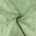 Brokat vert à motif imprimé floral en relief - Ribes y Casals