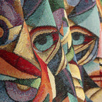 Tapisserie imprimée abstraite cubiste - Ribes y Casals
